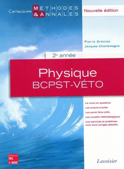 Physique 2e année BCPST-véto