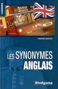 Les synonymes anglais