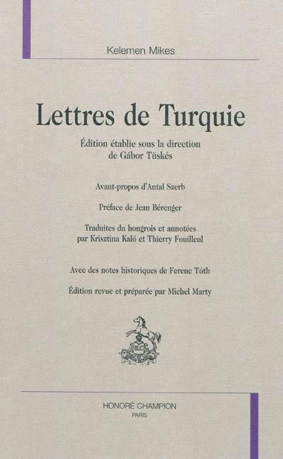 Lettres de Turquie