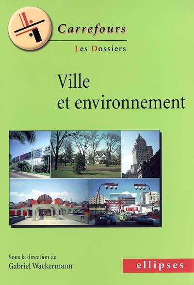 Ville et environnement