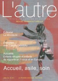 Autre (L'), n° 29. Accueil, asile, soin