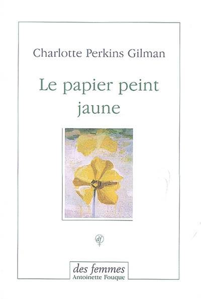 Le papier peint jaune