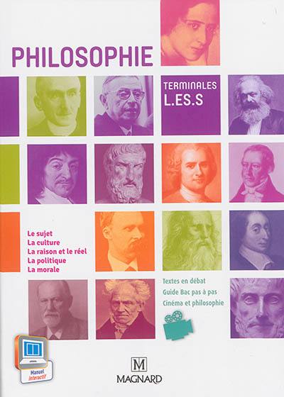 Philosophie, terminales L, ES, S