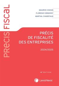 Précis de fiscalité des entreprises : 2024-2025