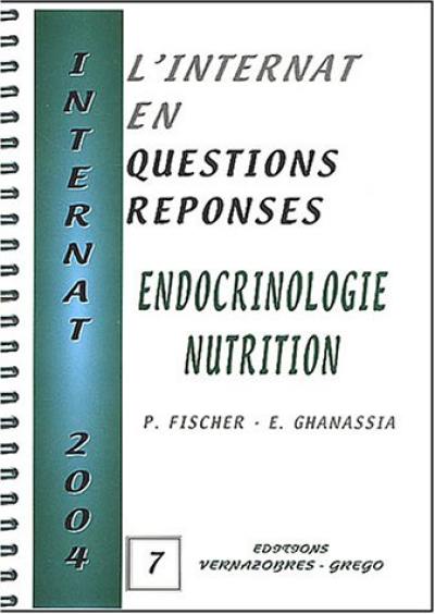 Endocrinologie nutrition