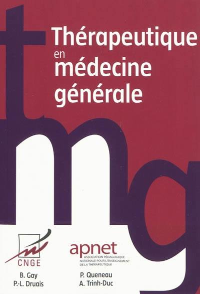 Thérapeutique en médecine générale