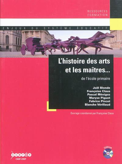 L'histoire des arts et les maîtres... de l'école primaire