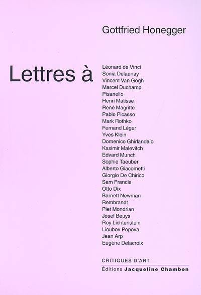 Lettres à... : des écrits inventés et vécus