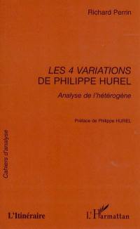 Les 4 variations de Philippe Hurel : analyse de l'hétérogène