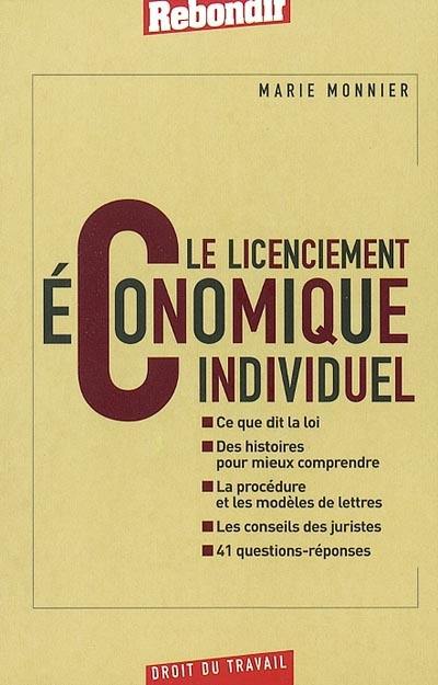 Le licenciement économique individuel