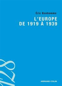 L'Europe de 1919 à 1939