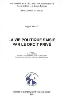 La vie politique saisie par le droit privé