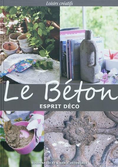 Le béton : esprit déco