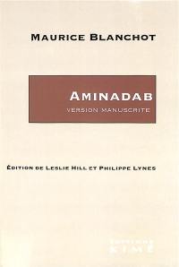 Aminadab : version manuscrite