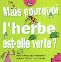 Mais pourquoi l'herbe est-elle verte ?