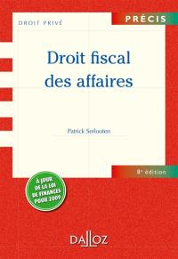 Droit fiscal des affaires