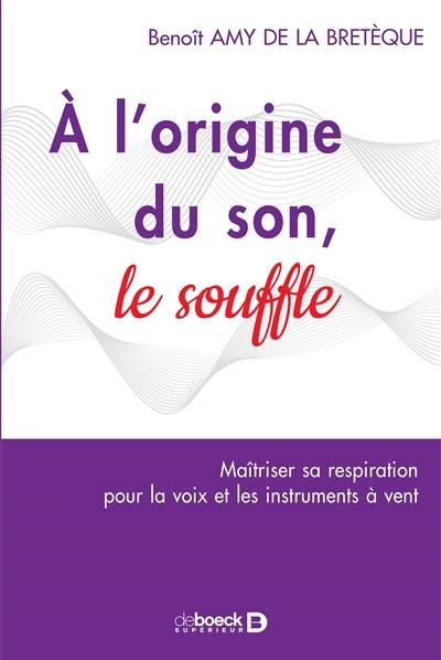 A l'origine du son, le souffle : maîtriser sa respiration pour la voix et les instruments à vent