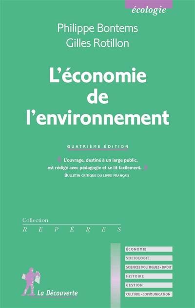 L'économie de l'environnement