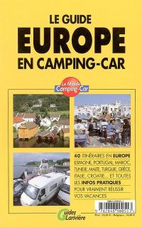 Le guide Europe en camping-car