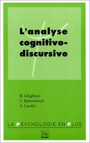 L'analyse cognitivo-discursive