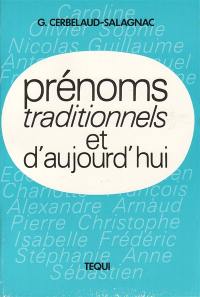 Prénoms traditionnels et d'aujourd'hui