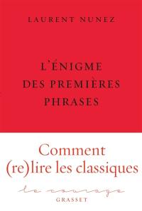 L'énigme des premières phrases