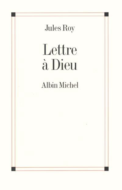 Lettre à Dieu