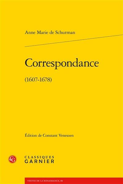 Correspondance (1607-1678)