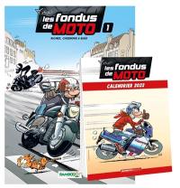 Les fondus de moto : pack tome 1 + calendrier 2022