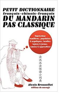 Petit dictionnaire français-chinois-français du mandarin pas classique : expressions familières, populaires & argotiques, insultes, injures & jurons, amours & appendices