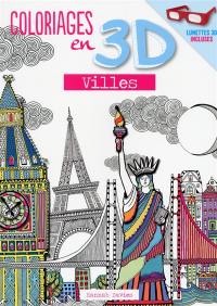 Coloriages en 3D : villes