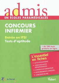 Concours infirmier : entrée en IFSI, tests d'aptitude