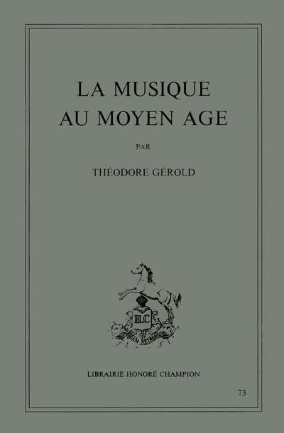 La musique au Moyen Age