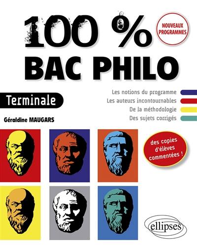 100 % bac philo terminale : nouveaux programmes