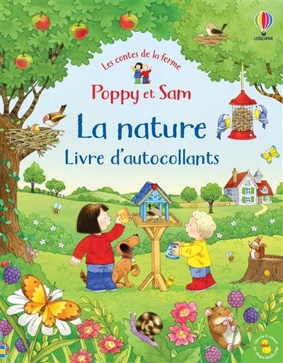 La nature : livre d'autocollants