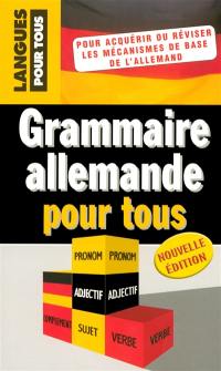 La grammaire allemande pour tous