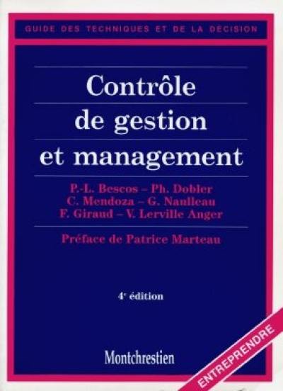 Contrôle de gestion et management