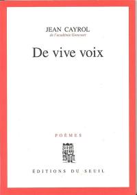 De vive voix