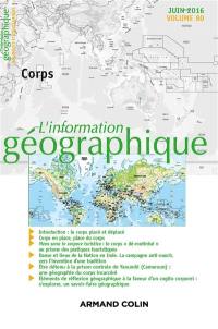 Information géographique (L'), n° 80. Corps