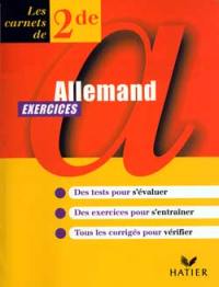 Exercices allemand 2de