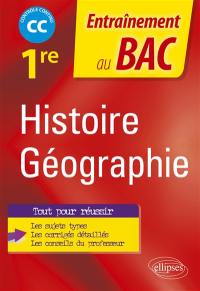 Histoire géographie 1re : CC, contrôle continu