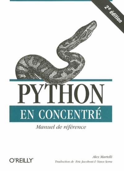 Python en concentré : manuel de référence