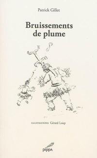 Bruissements de plume : haïkus