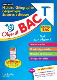 Histoire géographie, géopolitique, sciences politiques terminale spécialité : nouveau bac