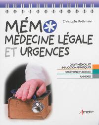 Mémo médecine légale et urgences