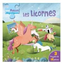 Les licornes : 3 puzzles de 16 pièces