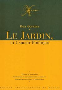 Le jardin. Cabinet poétique : 1609