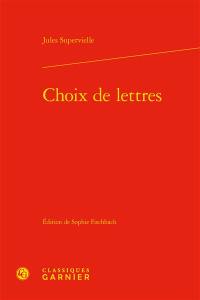 Choix de lettres