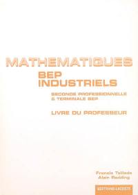 Mathématiques, BEP industriel, terminale : livre du professeur