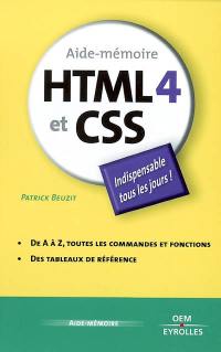 HTML 4 et CSS